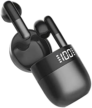 Безжични слушалки в ушите Acuvar Bluetooth 5.2, Слушалки в ушите с микрофон, Компактен за носене, Акумулаторна батерия