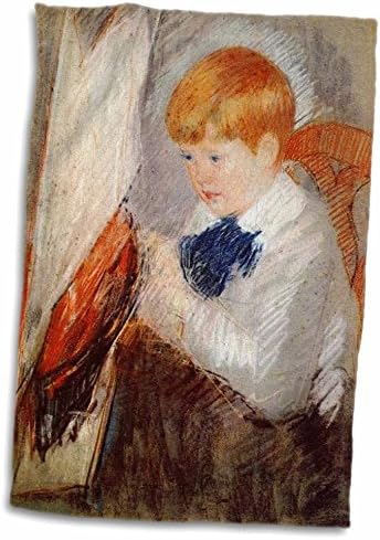 3 Изкуството на импресионизма Роуза Флорена - Живопис на Робърт нч Платноходка Четка Кассетта - Кърпи (twl-49365-1)