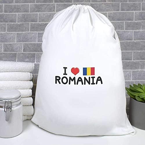 Чанта за дрехи /измиване /за Съхранение на Azeeda I Love Romania (LB00021407)