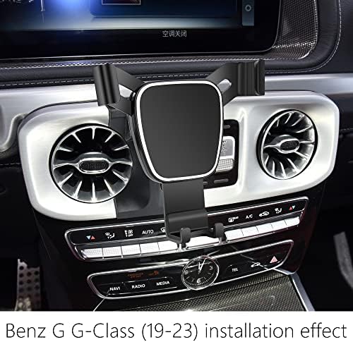 Кола номер LUNQIN за Mercedes Benz G G-Class 2019-2023 G63 AMG G65 G55 G500 W463 Wagon Автоаксесоари Навигация Скоба Декорация на Планина за Мобилен Телефон