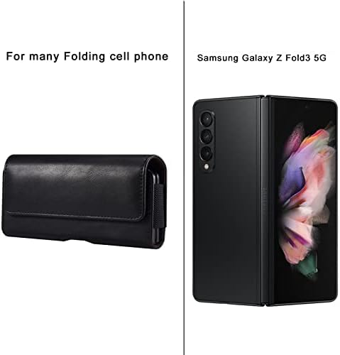 калъф за телефон Samsung Galaxy Z Fold 3,2,1, Z Fold3 5G/F9260/F9160/F9000/W22/W20/W2022/W21 5G Мъжка Чанта-кобур За