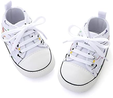 eitwo/ Мека Парусиновая Унисекс обувки за Малките Момчета и Момичета, Леки Нескользящие Маратонки за Новородени Деца