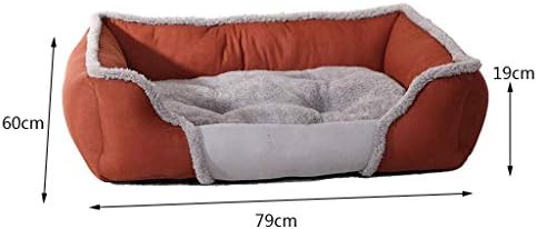 Легло за кучета MMAWN Пет Deluxe, диван-легло за домашни любимци, шезлонг за домашни любимци с нескользящим дъно, Самонагревающаяся