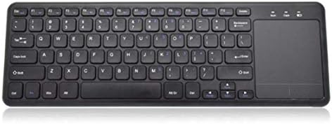 Клавиатура BoxWave е Съвместима с лаптоп Microsoft Surface Go 2 (клавиатура от BoxWave) - Клавиатура MediaOne със сензорен панел, клавиатура в пълен размер, USB, безжичен тракпад за PC - Черн
