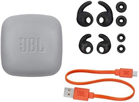 Спортни безжични слушалки в ушите JBL Reflect Mini 2 с Трехкнопочным дистанционно управление и микрофон - Черен (Обновена)