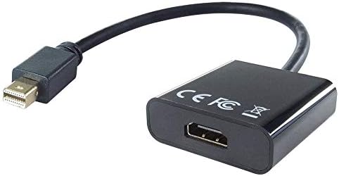 Включете активен адаптер Gear Mini DisplayPort към HDMI - от мъжа към жената (източник Mini DP)