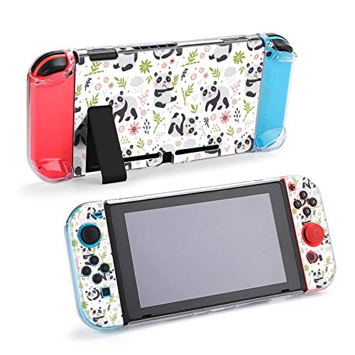 Калъф за Nintendo Switch със Собствени Пандите, Комплект от пет Елементи, Защитен Калъф, Аксесоари за Игралната конзола