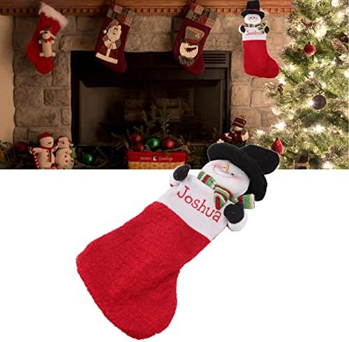 Коледен Декор под формата на Пилипана, Коледни Чорапи,Коледни Чорапи,Старомодна Коледен Декор,за Елхи, Нощни Окачен Медальон, Празнична Украса, Декор за Камина (Сне