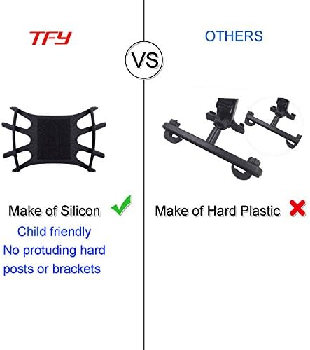 За определяне на TFY Универсален Кола за останалите главата с силиконовата мрежа, съвместим както с 4,5-6 инчови телефони,