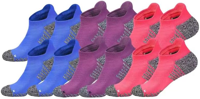 Чорапи за джогинг Peacepigeon Athletic за мъже и жени, Чорапи с дълбоко деколте Срещу мехури (2/4/6 двойки)
