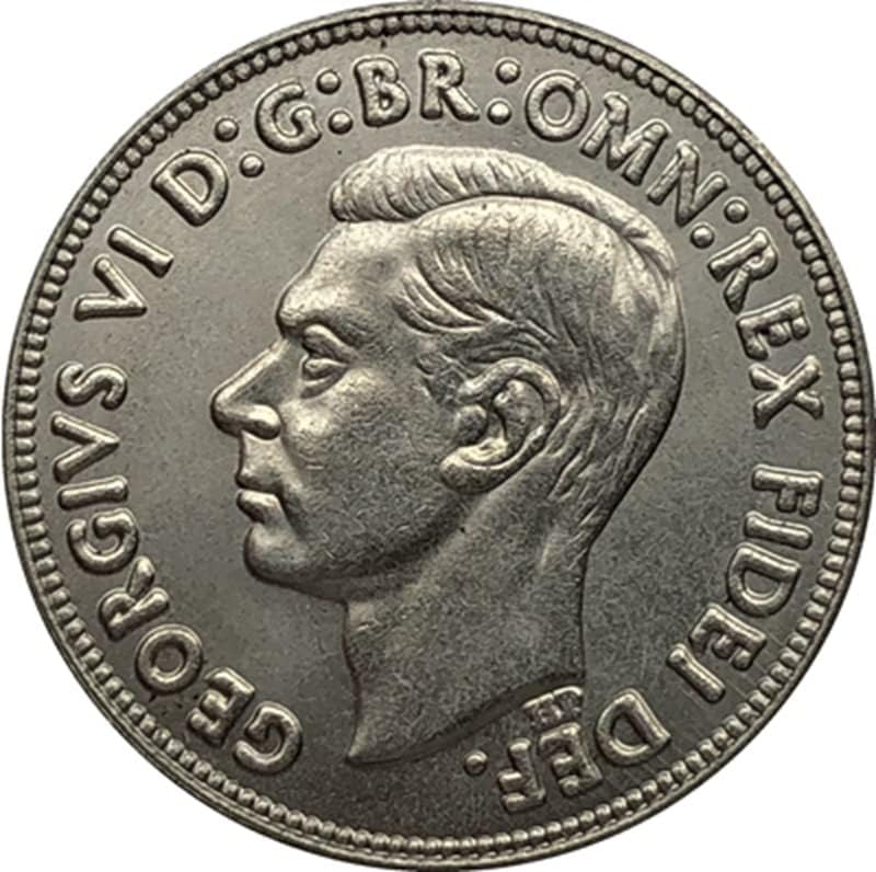 1951 Австралийската Монета Никелевого производство на Антични Монети Събиране на монети 28 мм