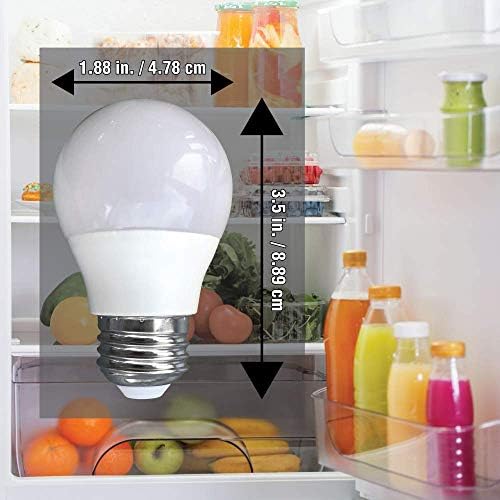 Чудо-led Un-Edison 3-Вата студена светлина за хладилници Maytag, еквивалент на 40 W, 120 В E26 Cool White 6000K, Енергоспестяващи