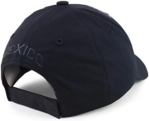 Магазин за модни дрехи Hecho En Mexico Eagle 3D Бродирани Структурна бейзболна шапка
