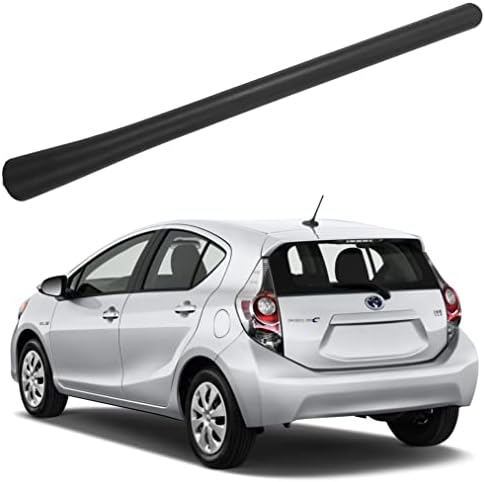 Гумена антена за Toyota Prius V (2012-2017), Toyota Prius C (2012-2015 2017-2019) Приемане на радио Премиум клас- Защита от автомивка 7 инча, подмяна на мачтата на антената с вътрешна медна намо?
