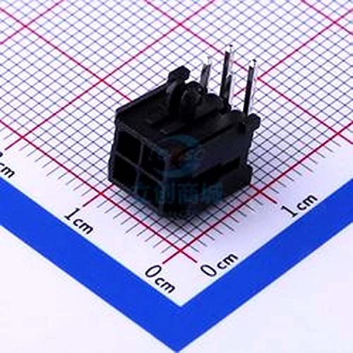 10 Бр 2x2p Стъпка 3.0 мм Извита Игла за свързване на проводник към борда/Градския отвор за свързване на проводник към