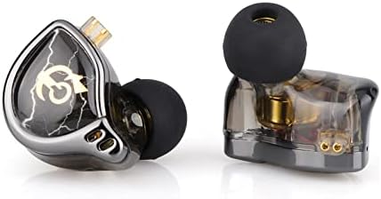 Мониторные слушалки Linsoul QKZ x HBB с бленда 10 мм с титанов щанга с покритие, Hi-Fi слушалки в ушите с полуоткрытой