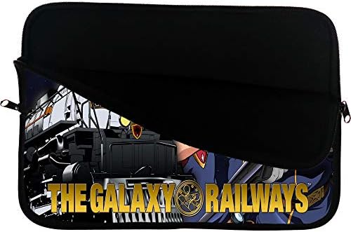 The Galaxy Railways Аниме Чанта За лаптоп 15 Инча, Калъф За Лаптоп Подложка За Мишка Повърхност Аниме Чанта За вашия