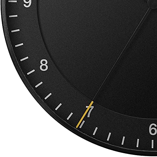 Подаръчен комплект стенни часовници Braun Classic Mixed Аналогичен с тихо въртящ се механизъм, лесно за четене, с диаметър 30 см, черно-бели модели BC17B, BC17W (2 опаковки)