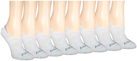 Дамски чорапи-невидимки Saucony, 8 Двойки, Без подплата, с подплата-невидим