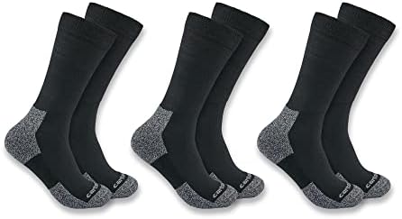 Carhartt мъжки Леки Еластични Горните Чорапи 3 Опаковки