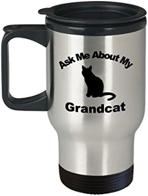Чаша за пътуване Grandcat - Аз обичам моята чаша Grandcat - да ме питаш За моята утайка от чаша, Grandcat