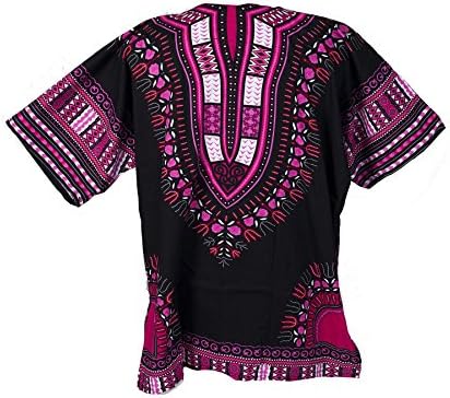 ЛОФБАЗ Традиционна Африканска Риза Унисекс Дашики Цвят Tribal Хипи Фестивал