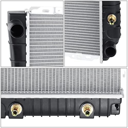 1-ред алуминиев радиатор в стил OE, съвместим с Ford Crown Victoria Grand Marquis Lincoln Town Car 91-94, DPI 1279