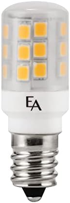 Led лампа EmeryAllen EA-E12-2.5 W-001-279F-D с регулируема яркост, 120, В-2,5 W (еквивалент на 20 W), 250 Лумена, 2700 К, 1 бр.
