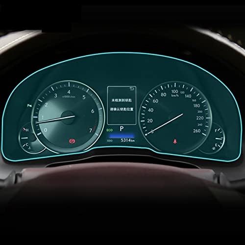 MGUOTP Автомобилна Вътрешна Таблото Мембрана LCD Екран Защитно Фолио от TPU Срещу Драскотини, за Lexus ES200 250 300h 350 2013-2017