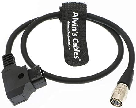 Кабели Alvin's 4-Пинов Конектор Hirose за свързване на захранващия кабел D Tap за монитор SmallHD AC7 OLED DP7