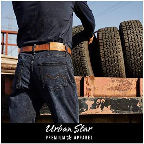 Мъжки дънки Urban Star Свободно намаляване – Стрейчевые дънки с Прави штанинами за мъже – Удобни панталони Superflex