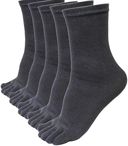Къси Спортни Мъжки Ластични Чорапи с Пет чорапи за джогинг, 5 Чифта Чорапи, Чорапи за пръсти, Мъжки Чорапи за рокли 13