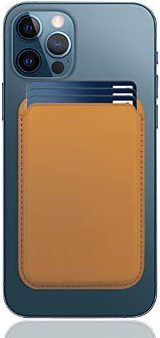 Чантата с магнитен държач за карти за iPhone 14/13/12 серия с Magsafe, Кожен портфейл за iPhone 14 Pro / Pro Max / Plus