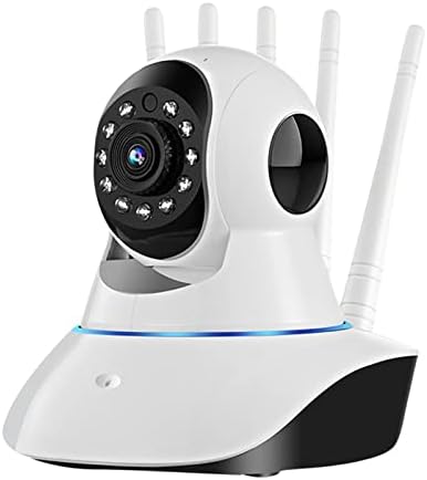 3v300R 720P Hd IP Камера, Wi Fi Ir Нощен Безжична Камера 360 Градуса Домашна Камера за Наблюдение WiFi Дистанционно