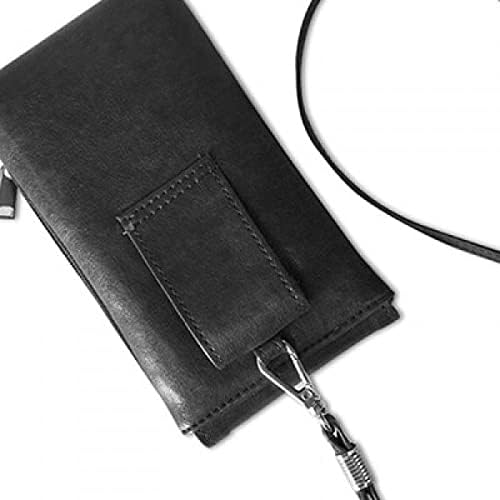 Horus mas Подарък Лък Телефон в Чантата си Портфейл Окачен Мобилен Калъф Черен Джоба
