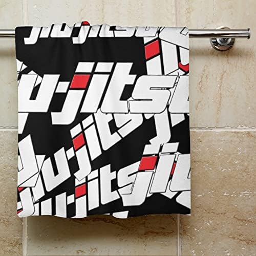 Кърпа за лице Jiu Jitsu Кърпи Премиум-клас, Гъба, Кърпа за миене в спа центъра на хотела и Баня