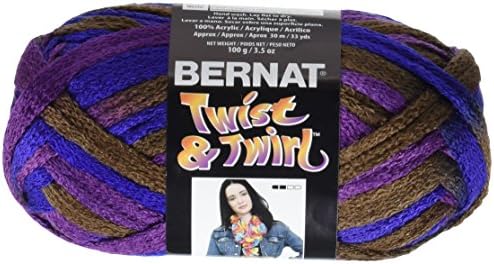 Прежди Bernat Twist 'n Twirl, Пуст-синя