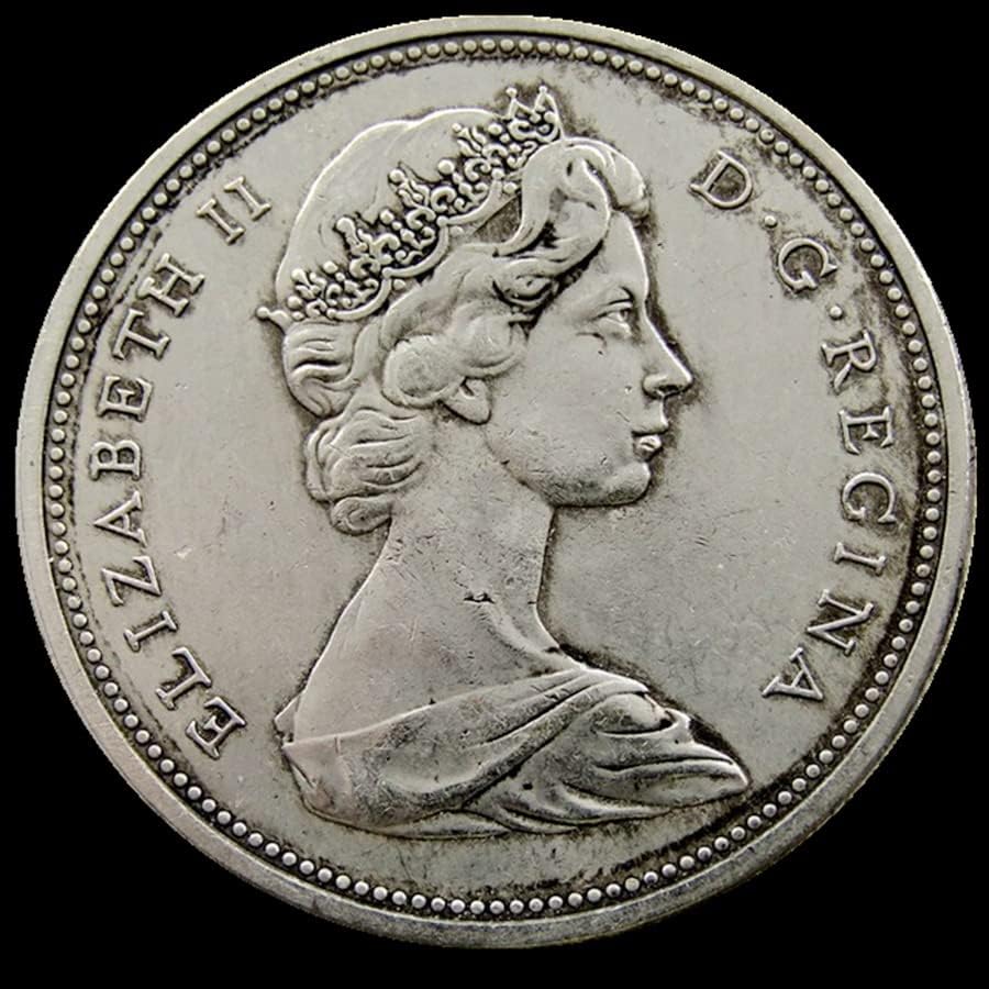 Канадски долар 1967 г., Чуждестранна Копие на Възпоменателни монети