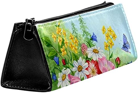 TBOUOBT козметични чанти за Жени, Косметичка За Пътуване, Органайзер За Аксесоари, Добре Дошли, Пролетта Градината, Цвете,