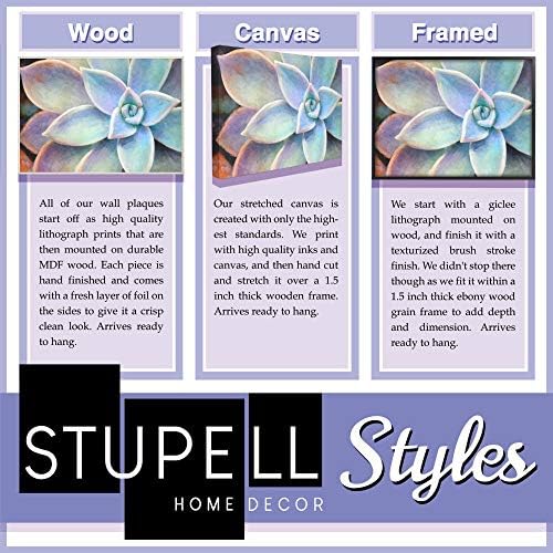Пералня Stupell Industries Баня с забавен дума Черен, Дизайн Кимбърли Алън, Стенно изкуство в бяла рамка, 13 x 30, Сив