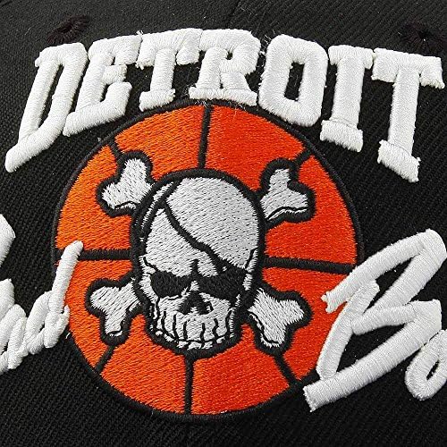 Бейзболна шапка Detroit Bad Boys плътно прилепнали 59FIFTY от New Era, Черна, 7 5/8