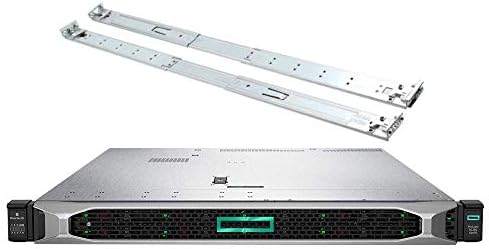 Комплект сървъри HP ProLiant DL360 Gen10 с 2 процесори на Intel Silver 4110, 64 GB оперативна памет DDR4, 7,2 TB твърди дискове SAS RAID, Rail Kit