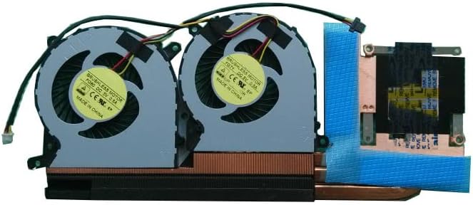 Вентилатор и радиатор на графичния процесор на лаптоп за Level51 XP15Z DFS541105FC0T-FGFF DC5V 0.5 A