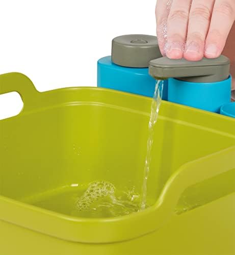 Мивка Casdon Joseph Joseph Extend Sink | Подробен комплект за миене на съдове за деца на възраст от 3 и повече години | Включва помпа, която се лее Истинска вода!