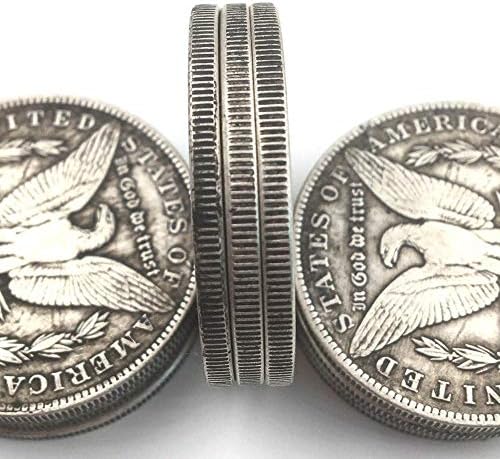 Щампована Възпоменателна монета 1888 година Angered war Horse US 骷髅 Монета Micro-Chapter collectionCoin са подбрани монета