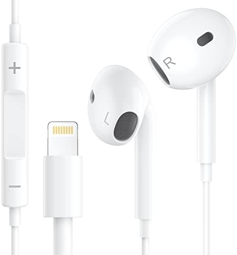 Слушалки Apple с конектор Lightning (вграден дистанционно управление за управление на музиката, телефонни разговори и