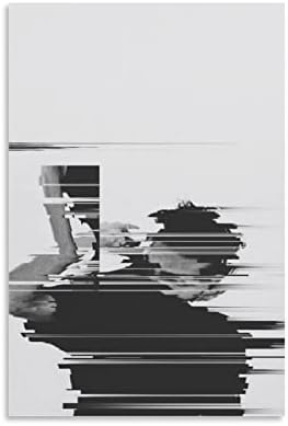 20x30 см (50x75 см) Модерен Минималистичен Абстрактен Черно-бял Герой Украса на Хола Модел Дивани За Спални на Фона на Стената Креативна Минималистичная Стенопис Украса