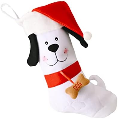 Zerodeko 1 бр., Коледни Чорапи с Кучешки Кости, Бонбони за Чанти, Чорапи, Окачени Чорапи За Съхранение, Коледни Бонбони,