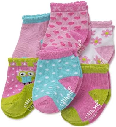 Чорапи Little Me за малки момичета в 6 опаковки