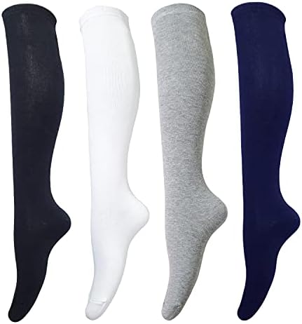 Дамски чорапогащи Tom & Mary, Чесаный памук (86%), Нескользящие, Гъвкави, с възможност за регулиране по дължина на долната част на крака, Обикновен, мек, не просвечивают (4 о